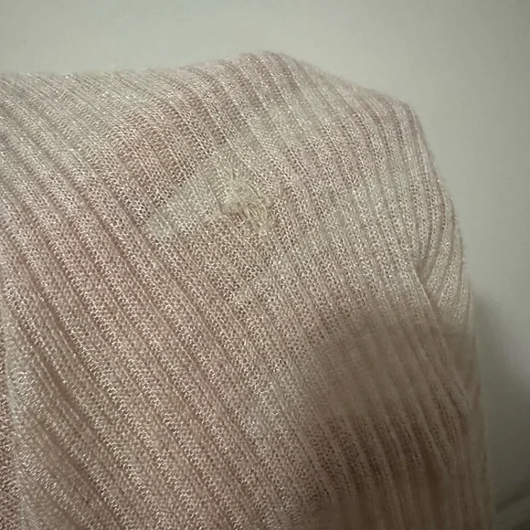 White House Black Market Long Ribbed Duster Cardigan - Picture 5 of 5